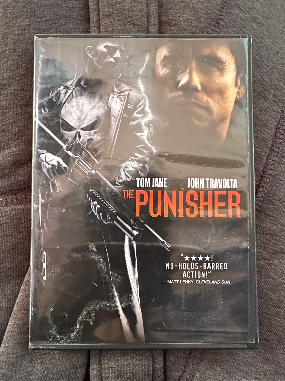 The Punisher widescreen DVD - 2004 Tom Jane & John Travolta